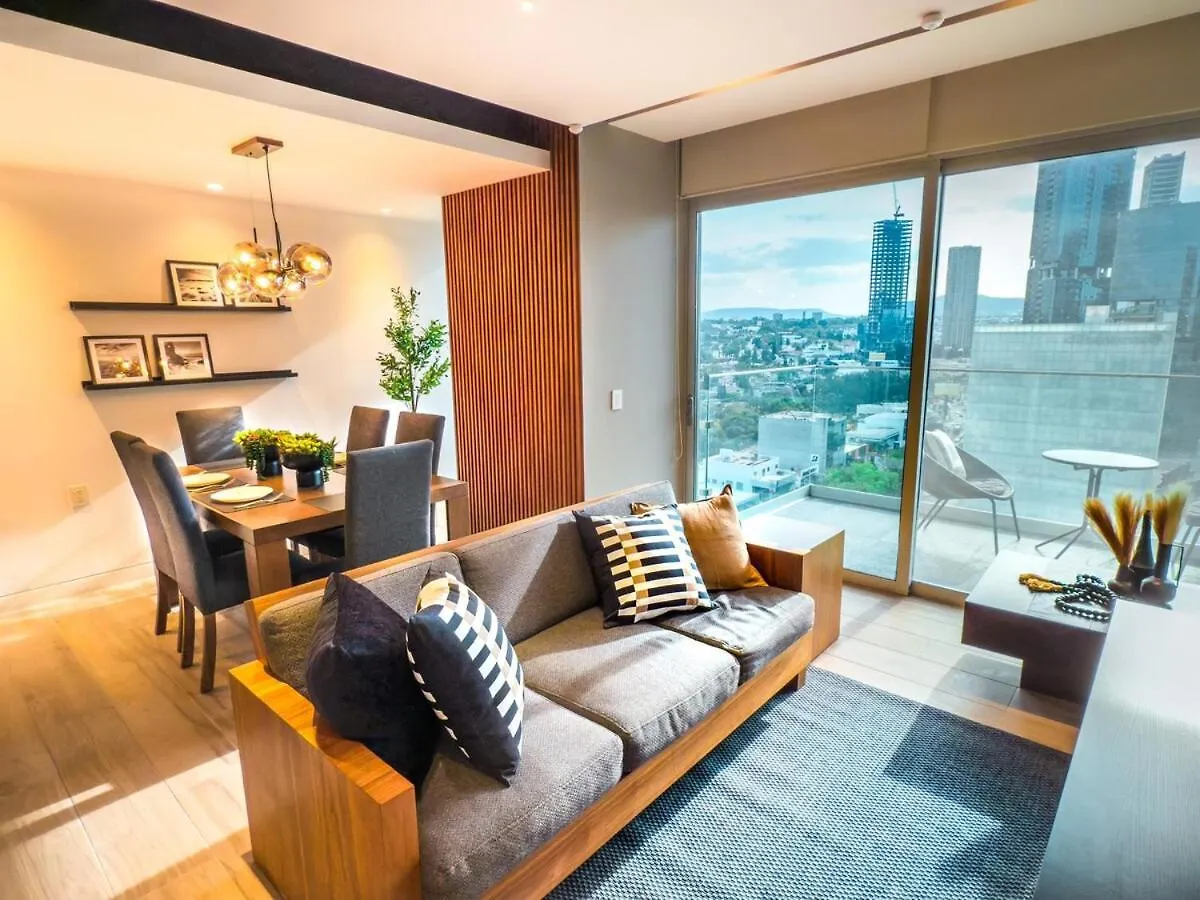 Apartmán Lobby33 Andares Lujoso Departamento Guadalajara 0*,  Mexiko