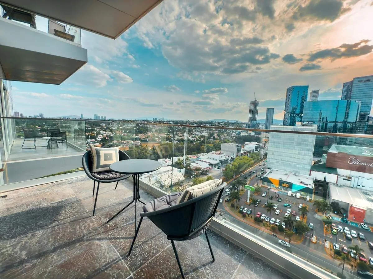 Apartmán Lobby33 Andares Lujoso Departamento Guadalajara